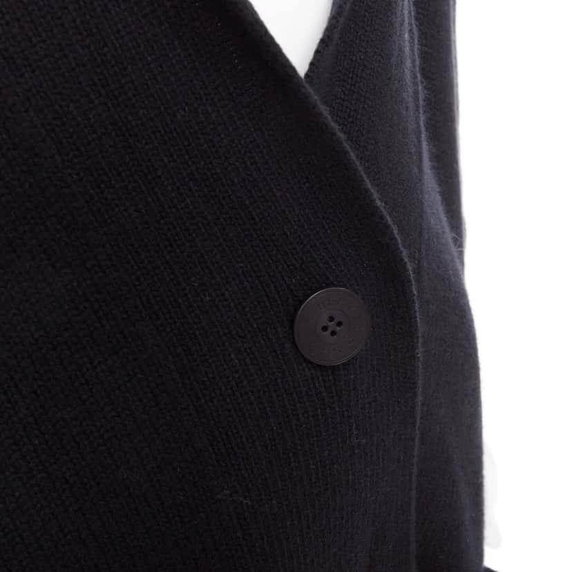 Hermes Product Black Cashmere Very good condition - Back View