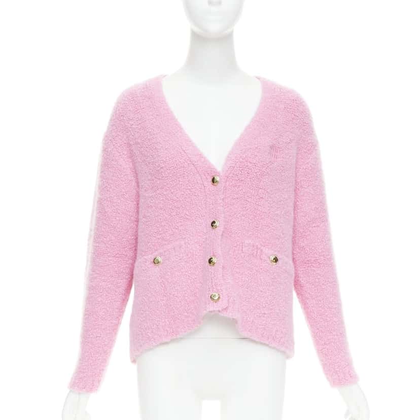 Miu Miu Product Pink Cashmere Very good condition - Front View