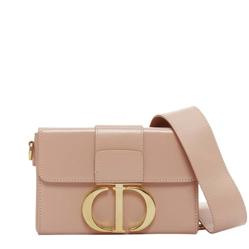 Dior Montaigne 30 Pink Leather Good condition - Front View