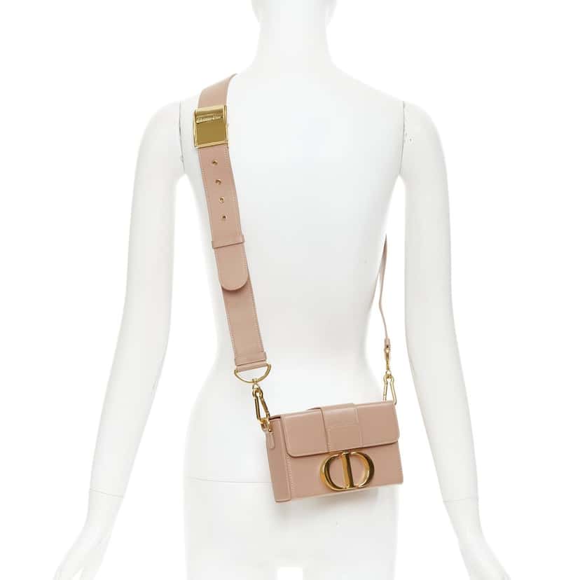 Dior Montaigne 30 Pink Leather Good condition - Back View