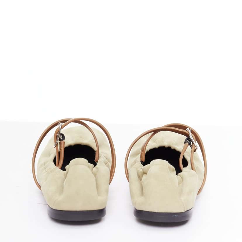 Hermes Jolly Beige Suede Very good condition - Model View