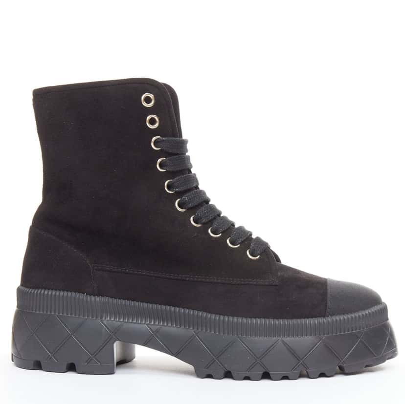 Chanel Product Black Suede Good condition - Front View