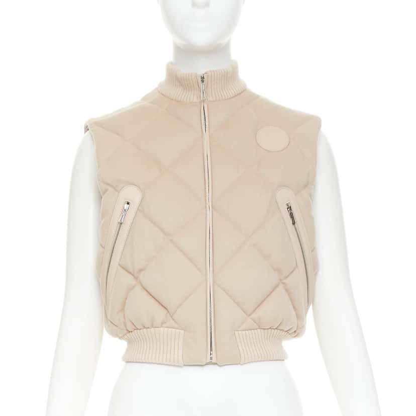 Hermes Product Khaki Cashmere Never worn, with tag - Front View