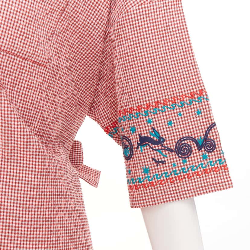 Hermes Product Red Cotton Very good condition - Back View