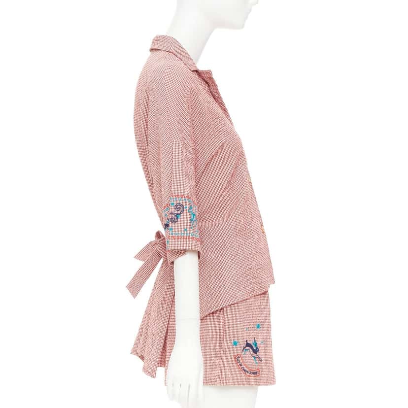 Hermes Product Red Cotton Very good condition - Model View