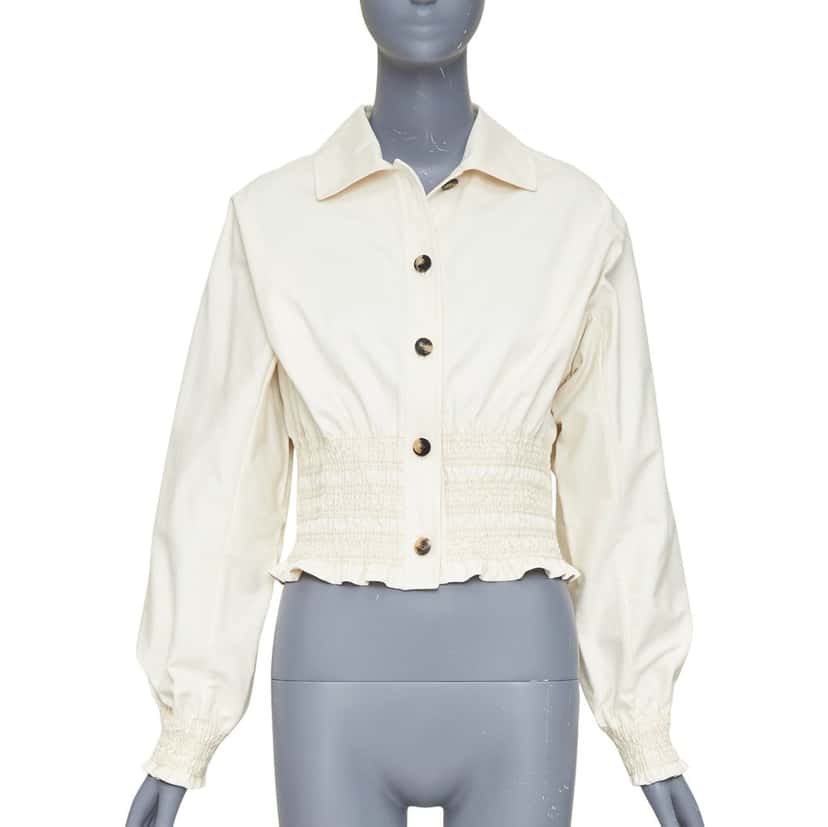 Hermes Product Beige Cotton Never worn, with tag - Front View