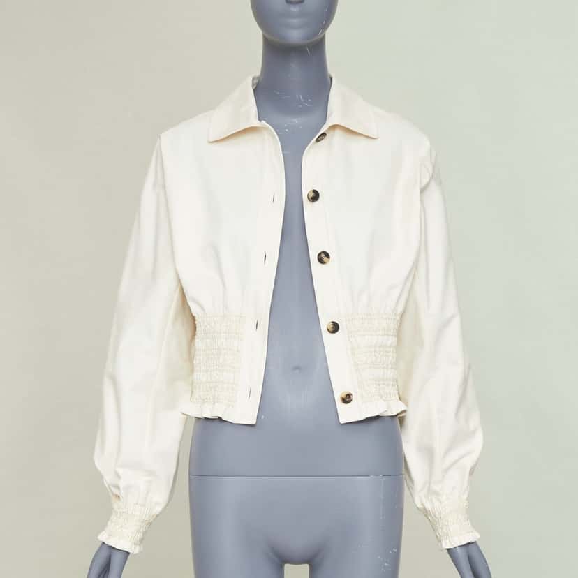 Hermes Product Beige Cotton Never worn, with tag - Inside View