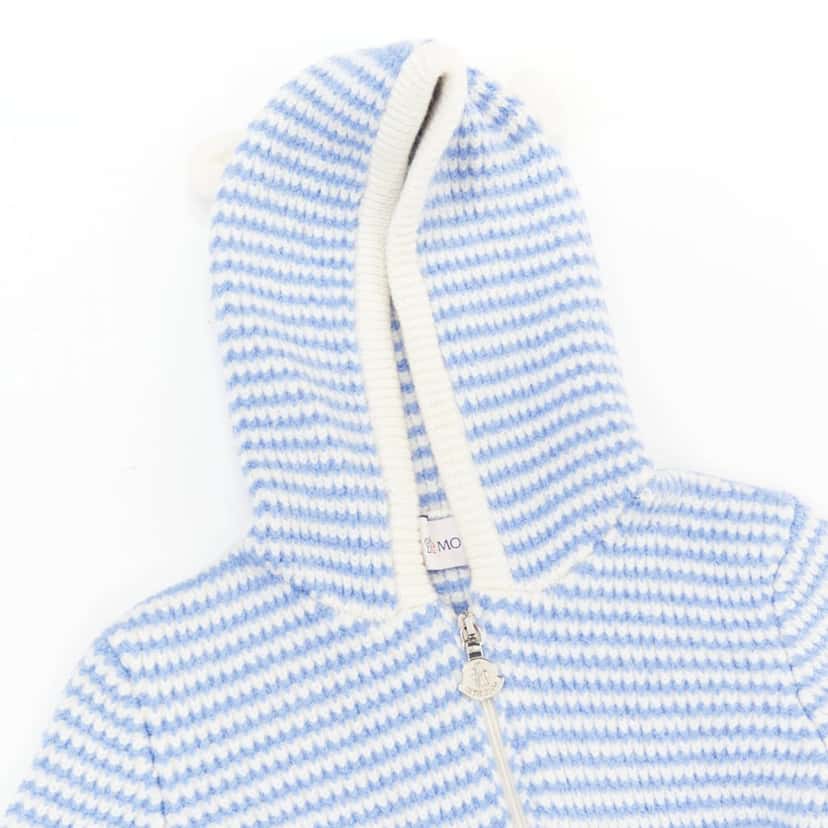 Moncler Enfant Kids Product Blue Wool Very good condition - Inside View