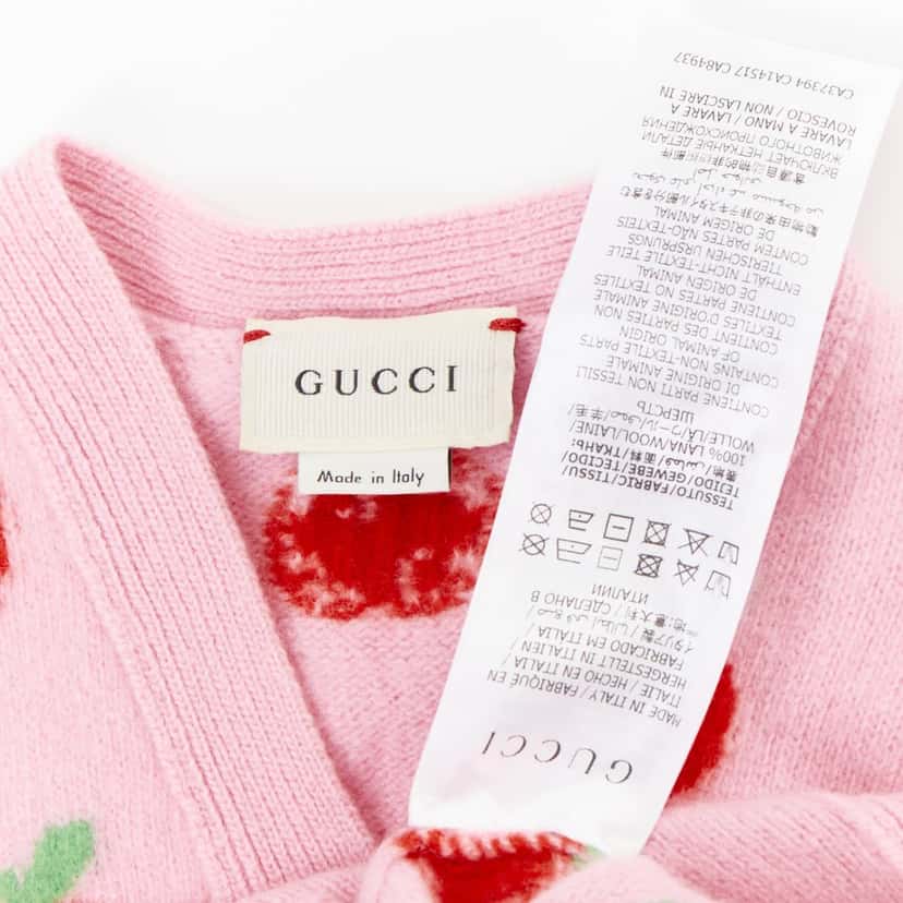 Gucci Product Pink Wool Very good condition - Box View