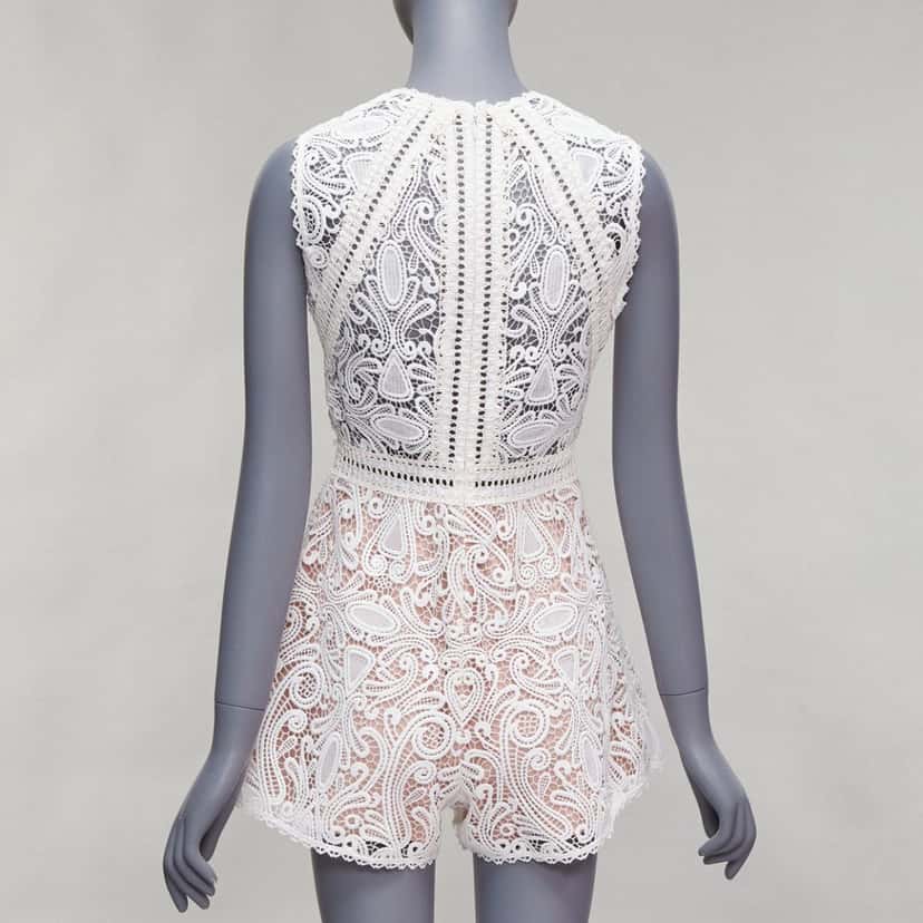 Alexis Makenna White Polyester Never worn, with tag - Box View