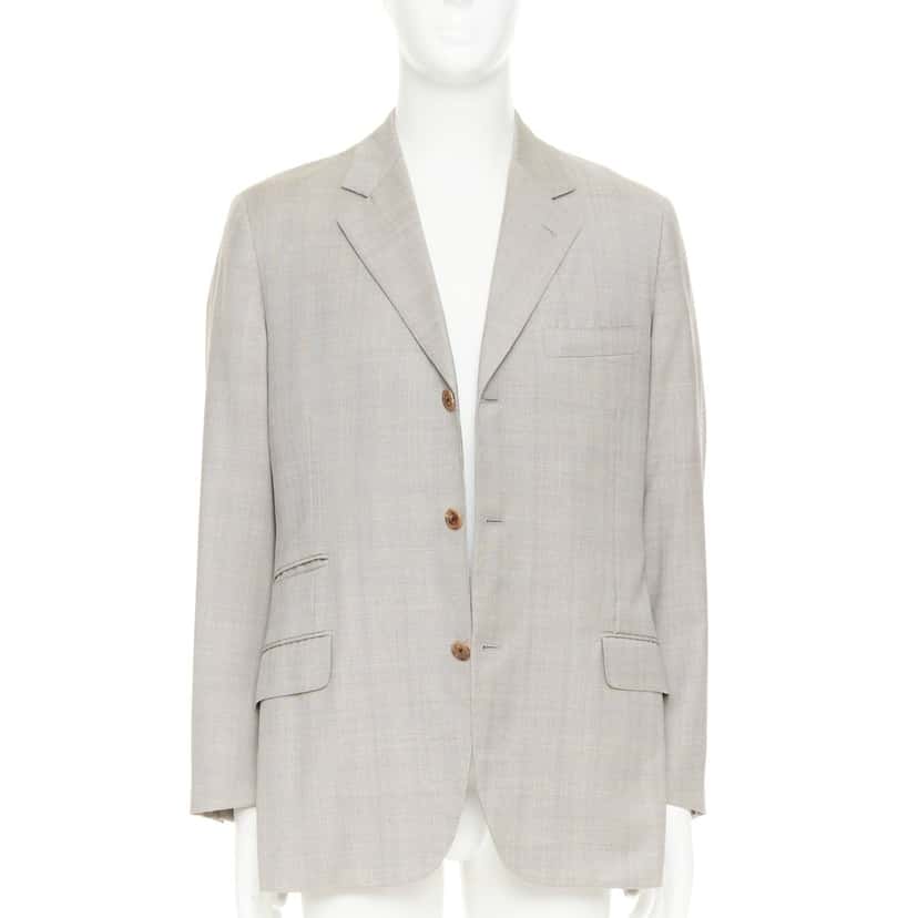 Hermes Product Beige Wool Very good condition - Inside View