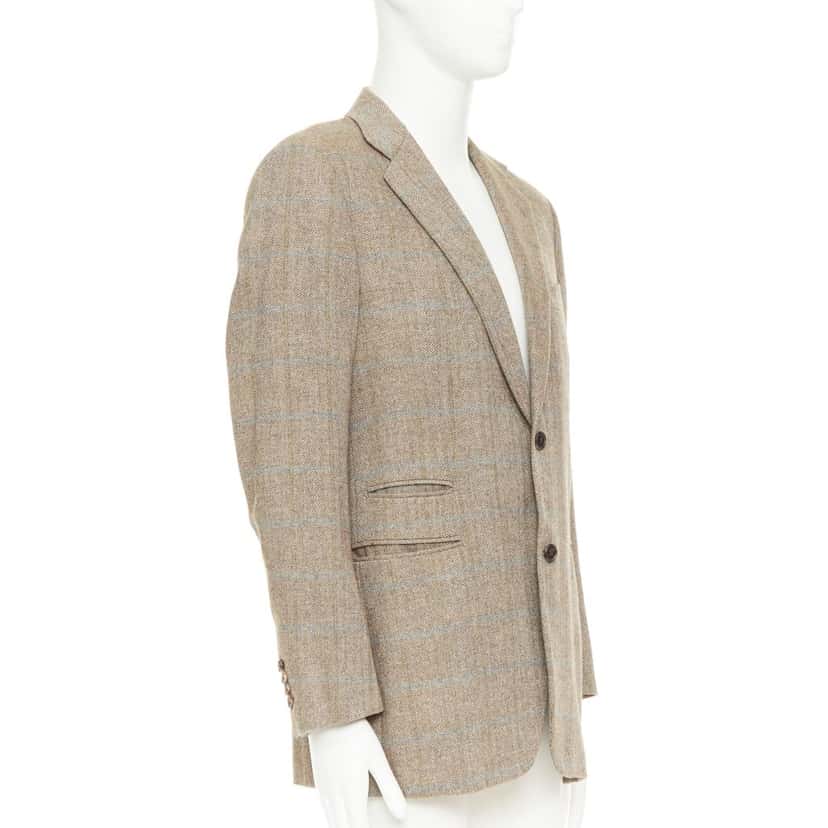 Hermes Product Brown Wool Very good condition - Inside View