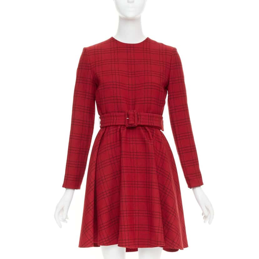 Dior Product Red Wool Very good condition - Front View