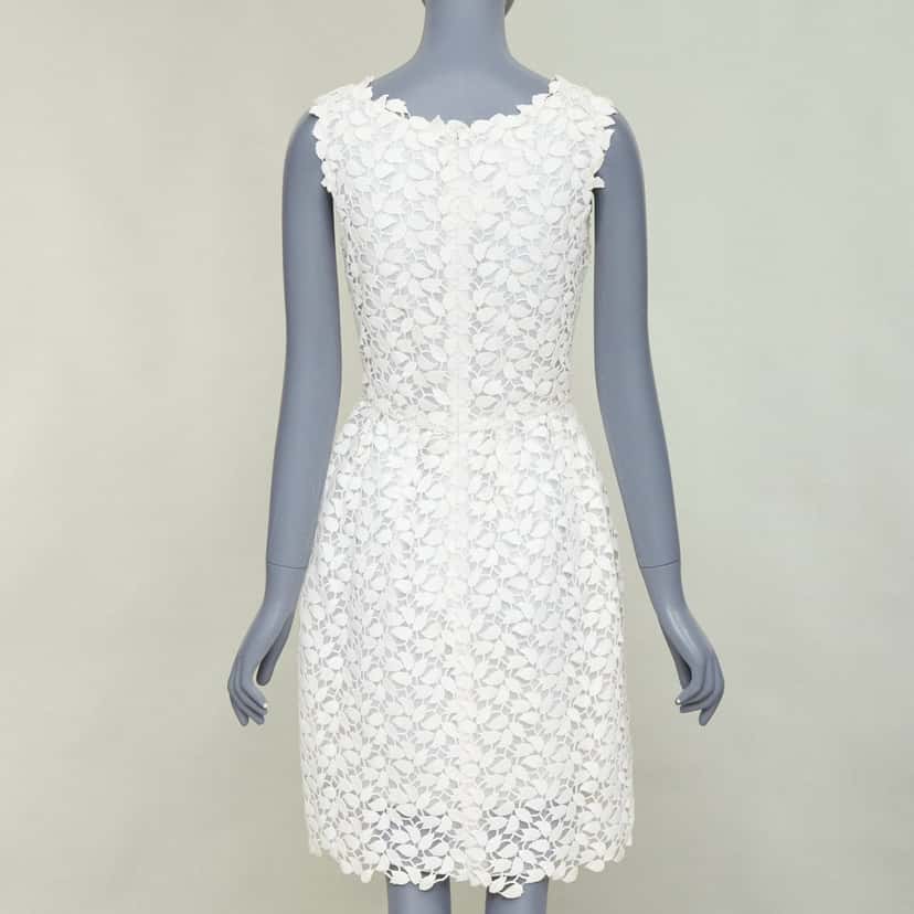 Oscar de la Renta Iso Beige Cotton Good condition - Box View