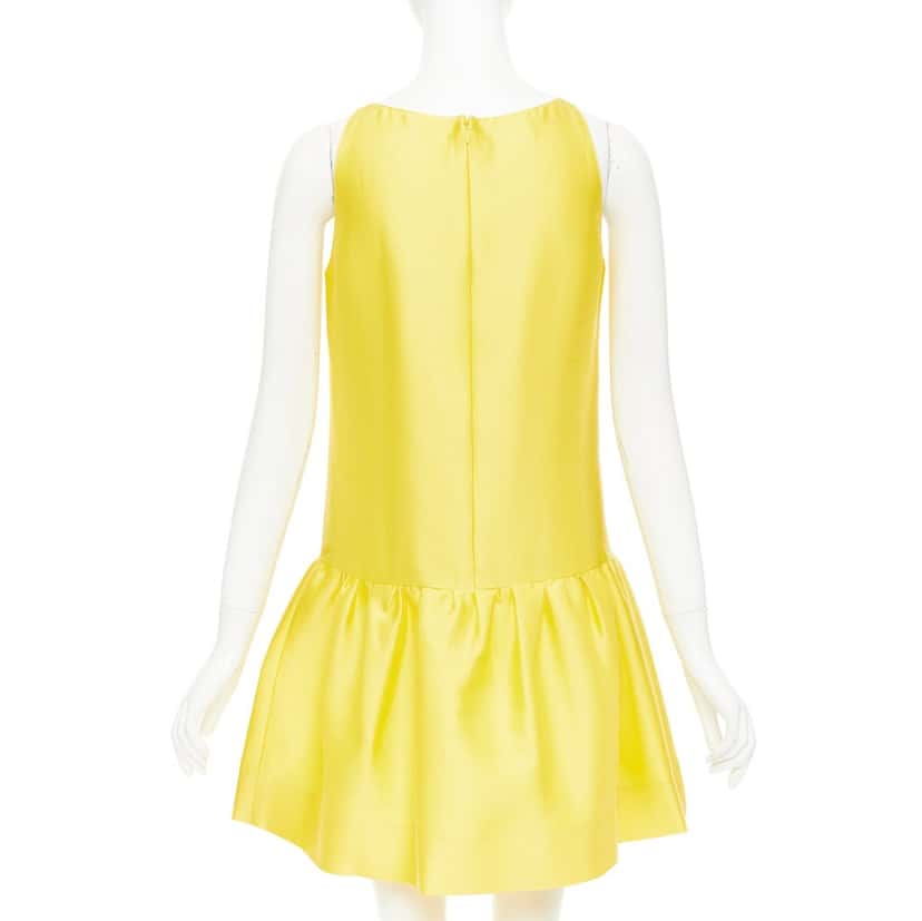 Oscar de la Renta Product Yellow Cotton Fair condition - Model View