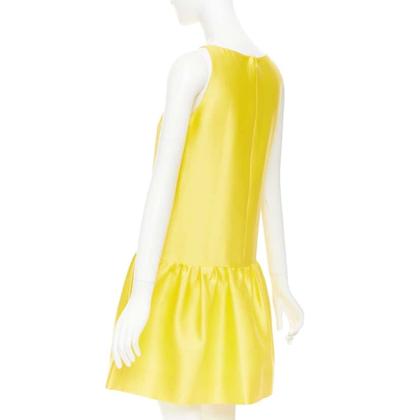 Oscar de la Renta Product Yellow Cotton Fair condition - Box View