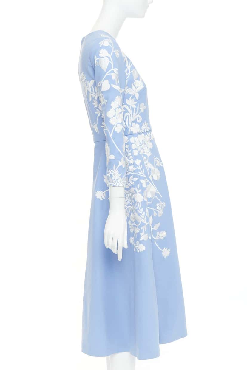 Oscar de la Renta Product Blue Wool Very good condition - Model View