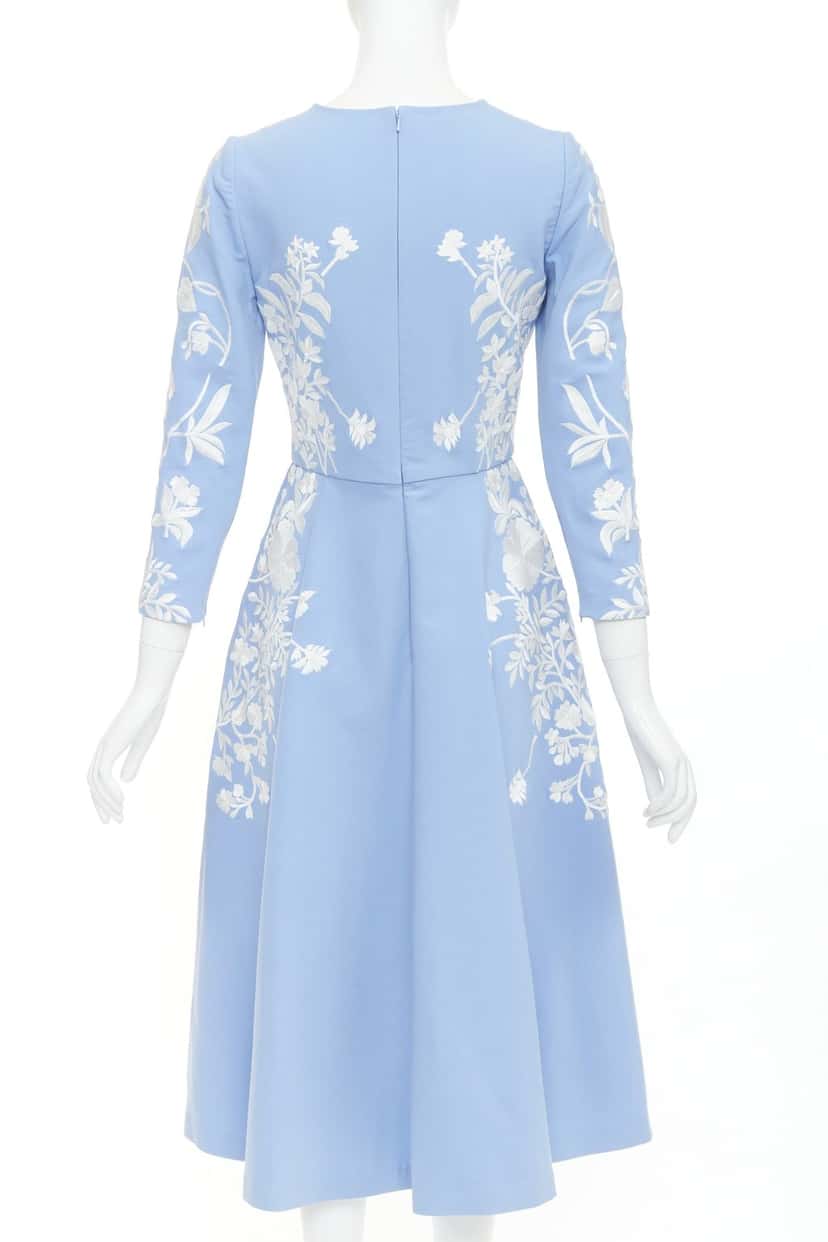 Oscar de la Renta Product Blue Wool Very good condition - Box View