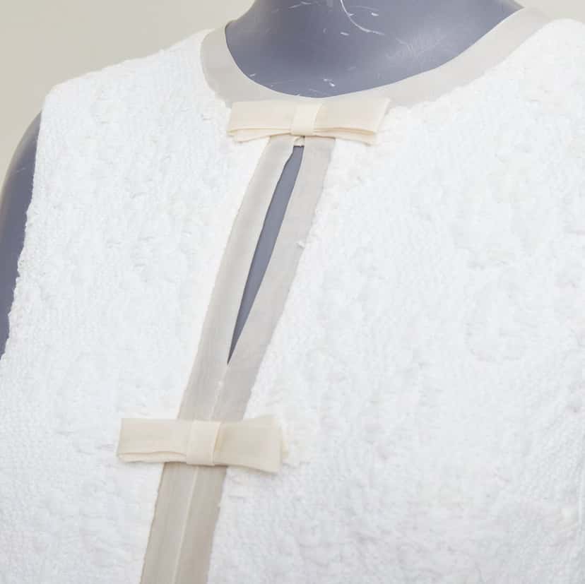 Giambattista Valli Product White Polyester Good condition - Back View