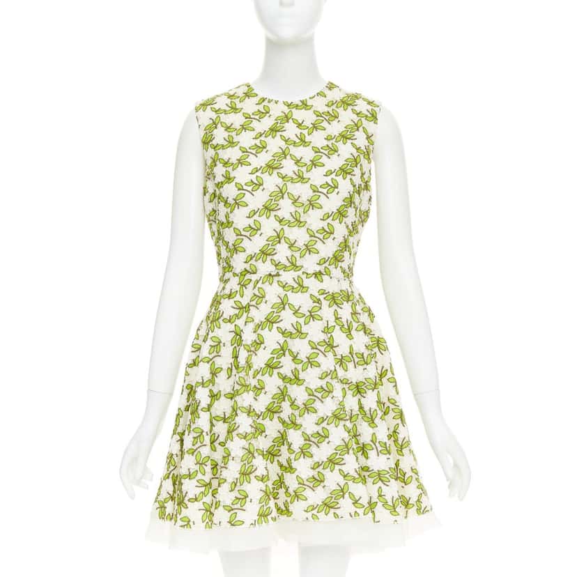 Giambattista Valli Product Green Cotton Very good condition - Front View