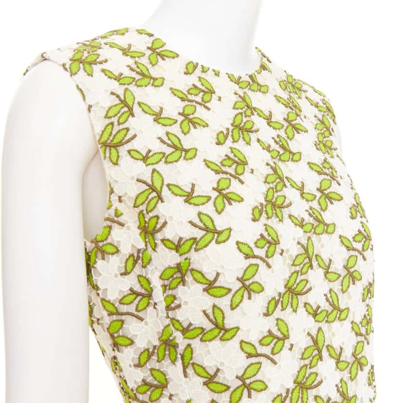 Giambattista Valli Product Green Cotton Very good condition - Back View