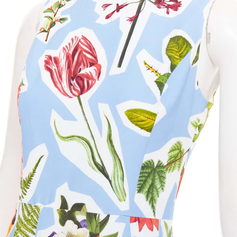 Carolina Herrera Product Blue Cotton Very good condition - Back View