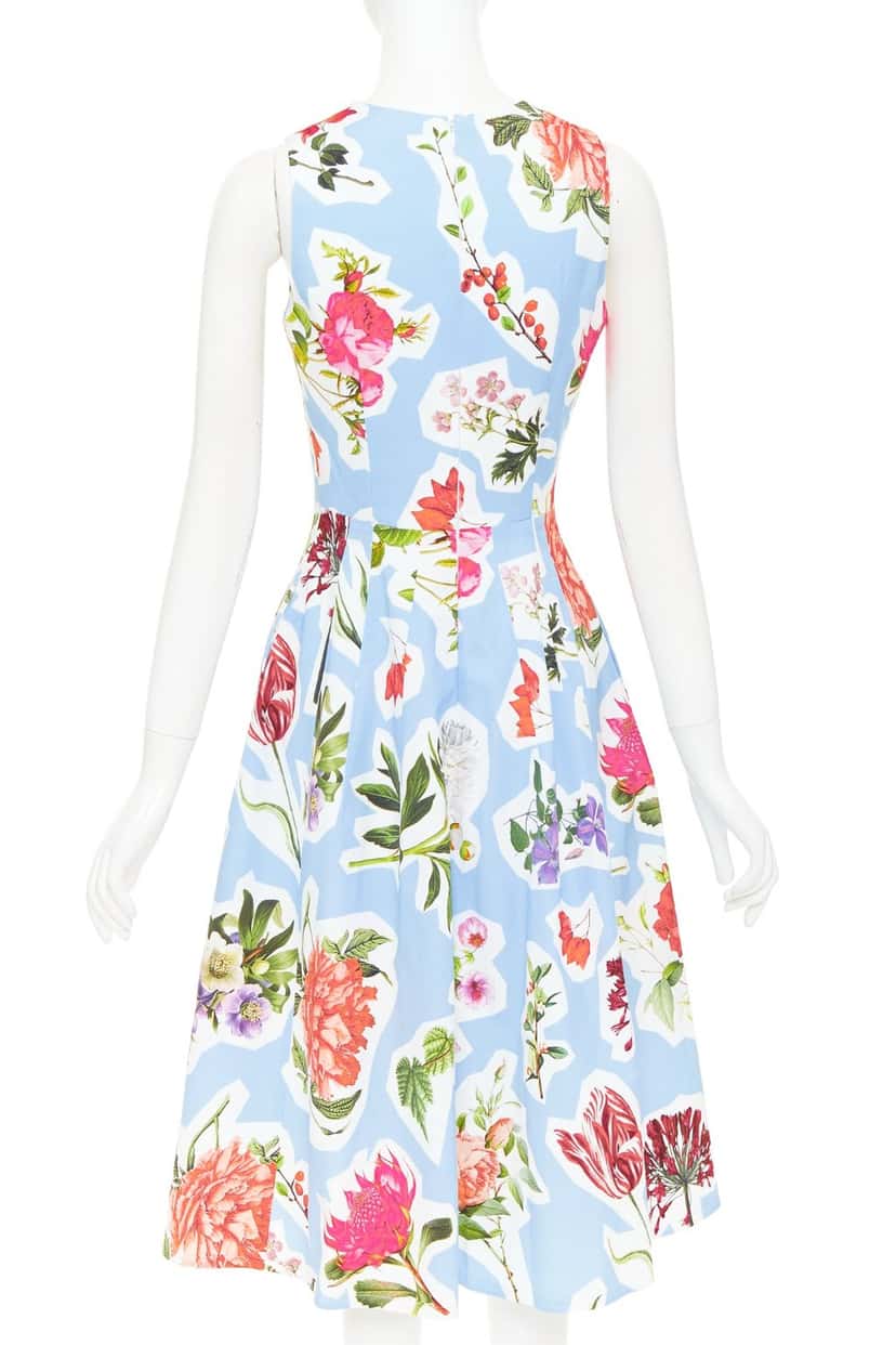 Carolina Herrera Product Blue Cotton Very good condition - Box View