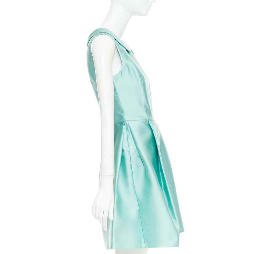 Rochas RCA421A Blue Polyester Never worn, with tag - Model View