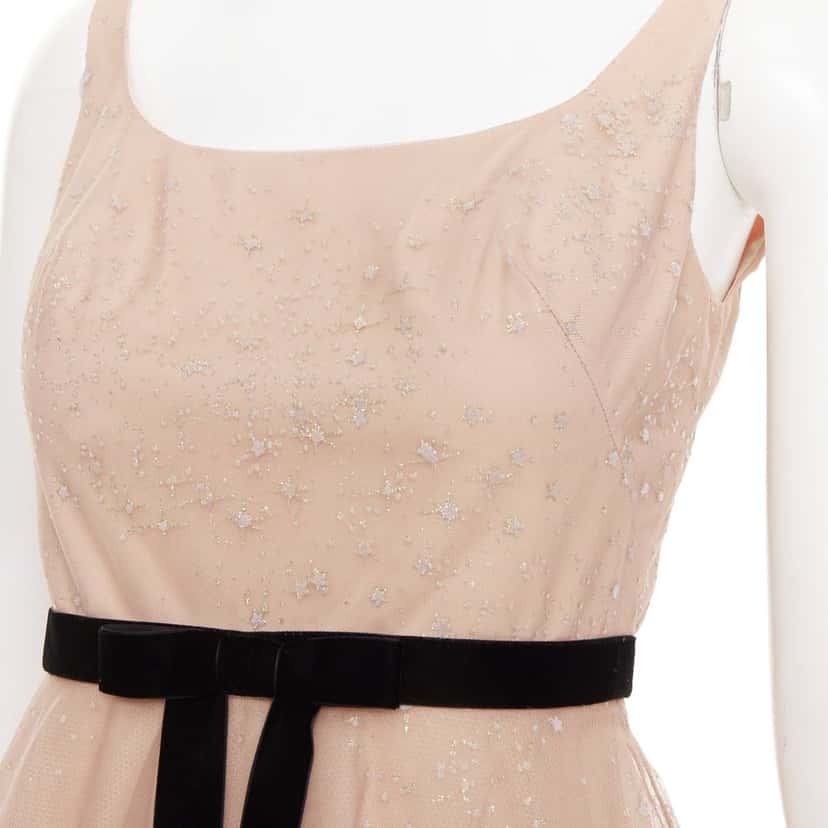 Marchesa Product Beige Polyester Very good condition - Back View