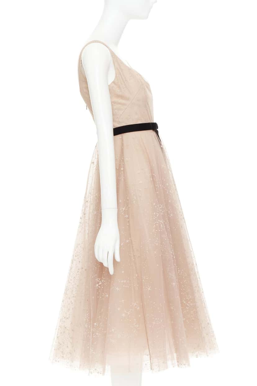 Marchesa Product Beige Polyester Very good condition - Model View