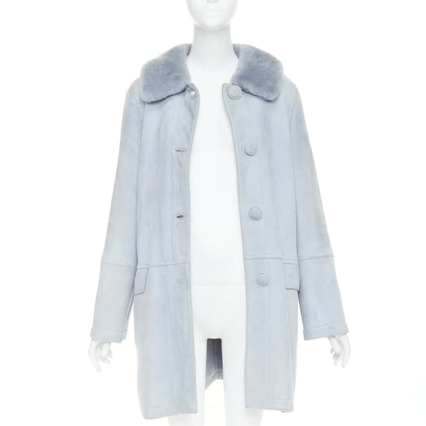 Dior 7H20080140 Blue Suede Fair condition - Front View