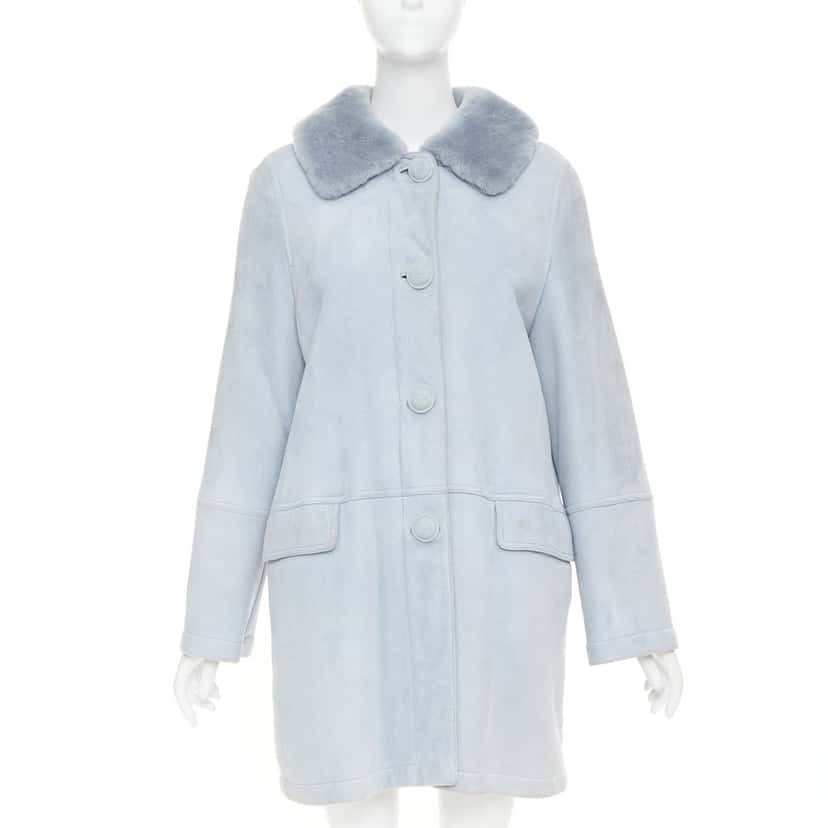 Dior 7H20080140 Blue Suede Fair condition - Inside View