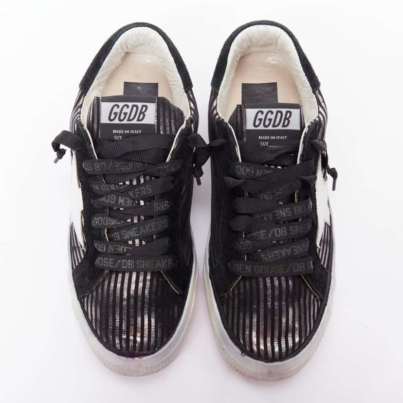 Golden Goose Fancy Black Leather Very good condition - Inside View