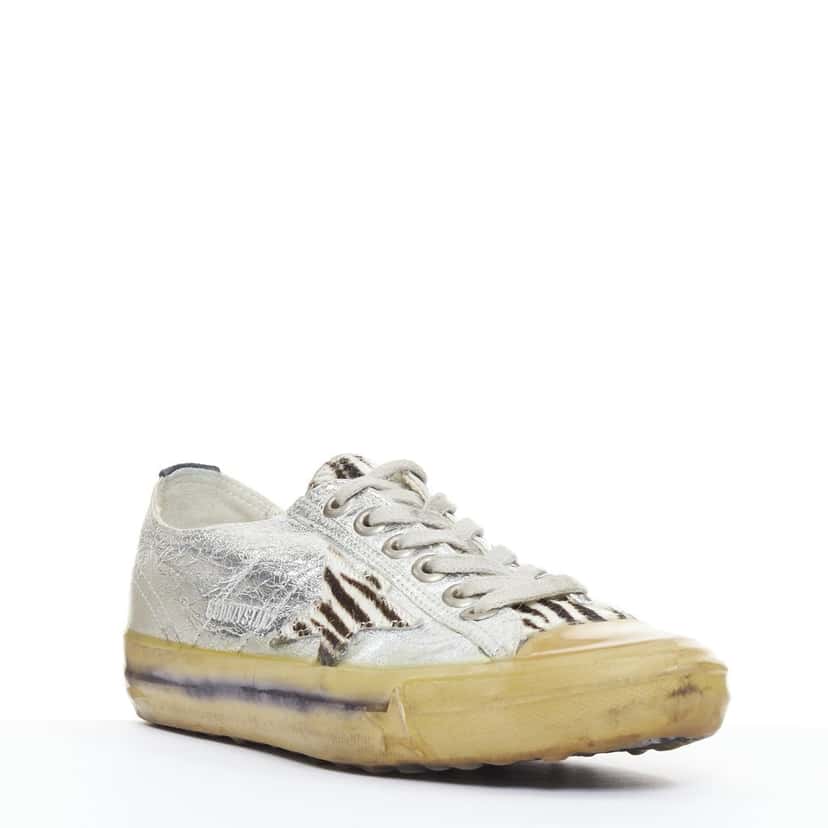 Golden Goose May Grey Leather Good condition - Inside View