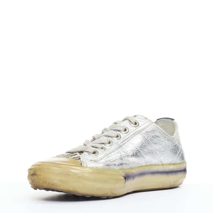 Golden Goose May Grey Leather Good condition - Model View