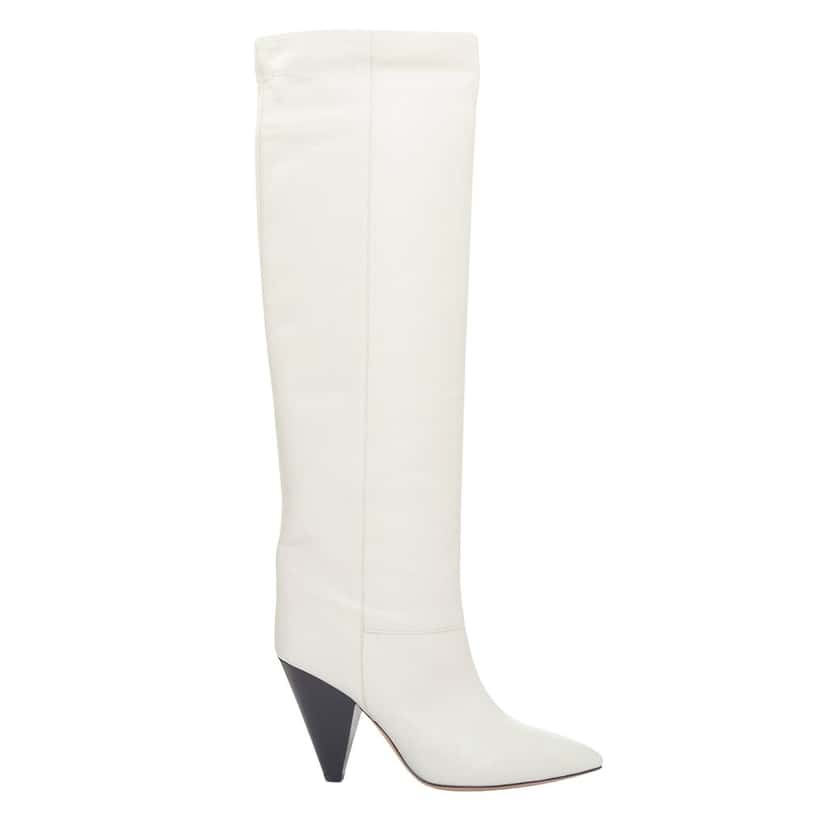 Isabel Marant Loens Beige Leather Good condition - Front View