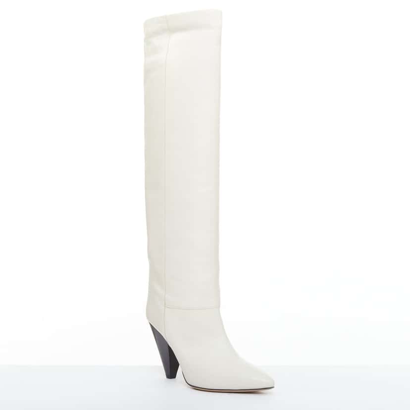 Isabel Marant Loens Beige Leather Good condition - Back View