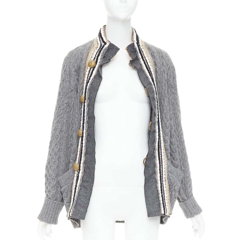 Sacai Product Grey Wool Very good condition - Inside View