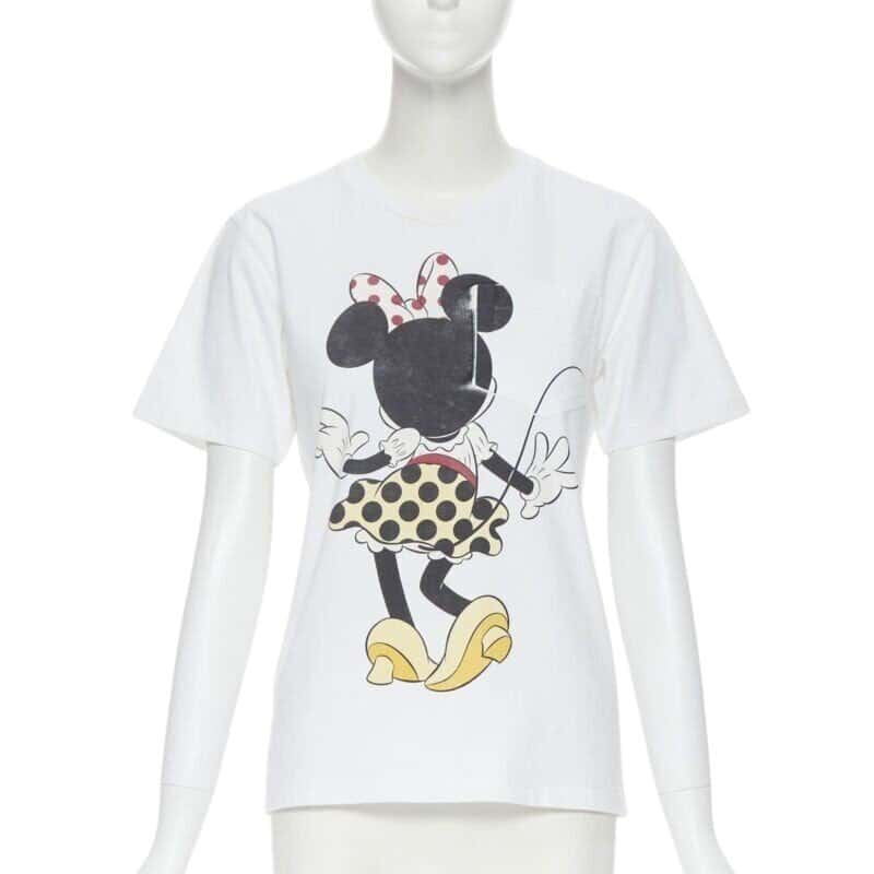 Victoria Beckham Minnie Mouse Tee White Cotton Very good condition - Front View