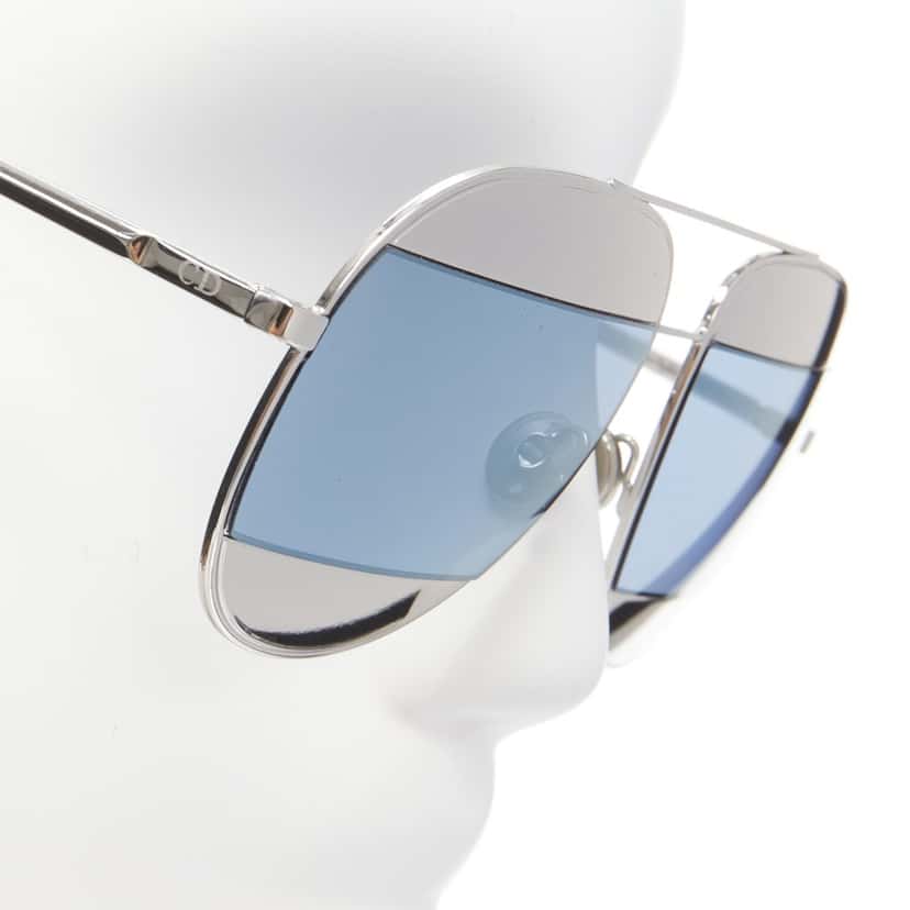 Dior Split 0103J Blue Metal Never worn - Back View