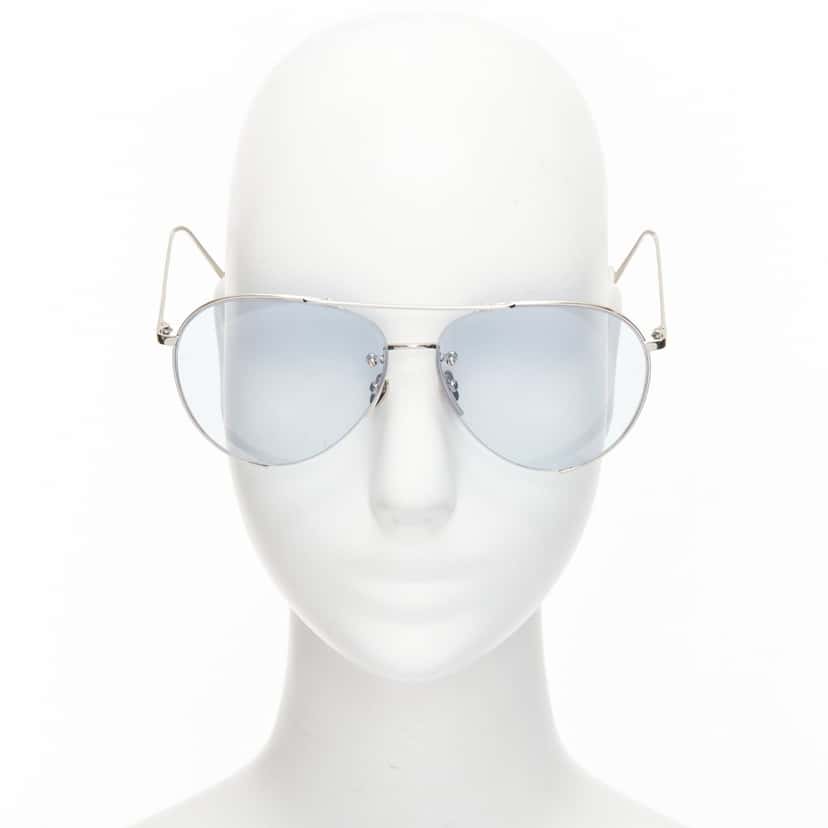 Linda Farrow LFL624/6 Silver Metal Very good condition - Inside View