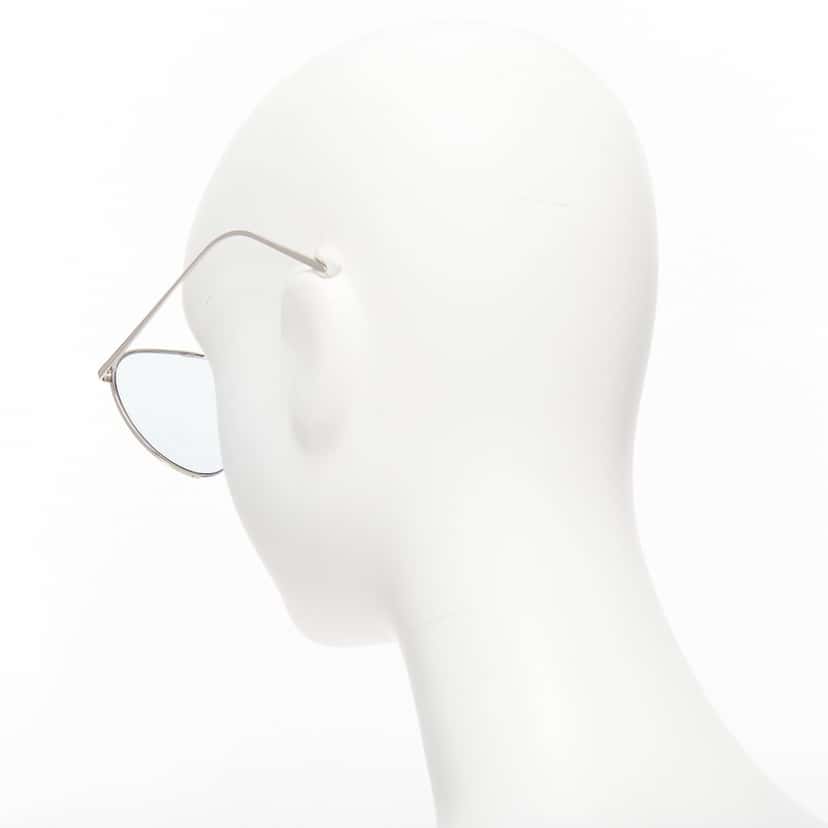 Linda Farrow LFL624/6 Silver Metal Very good condition - Box View