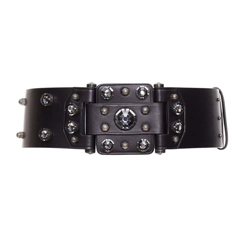 Lanvin Product Black Leather Fair condition - Front View