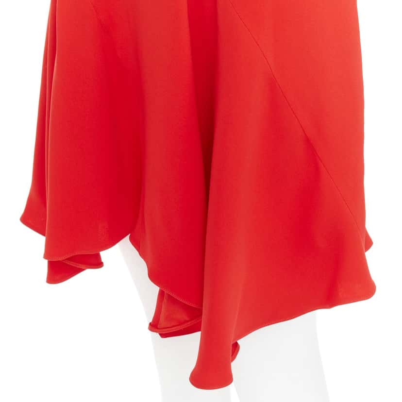 Dior Product Red Silk Very good condition - Back View