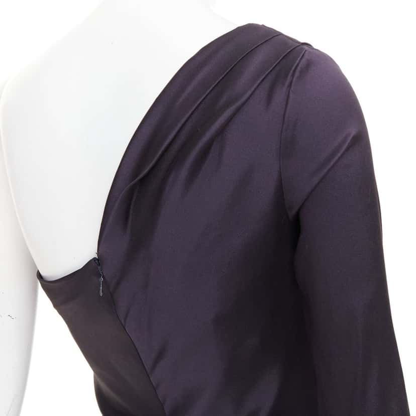 Oscar de la Renta Product Navy Silk Very good condition - Back View