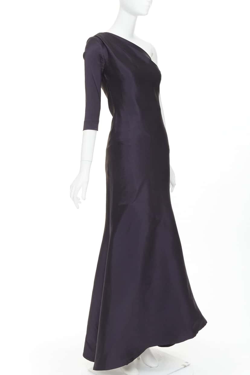 Oscar de la Renta Product Navy Silk Very good condition - Inside View