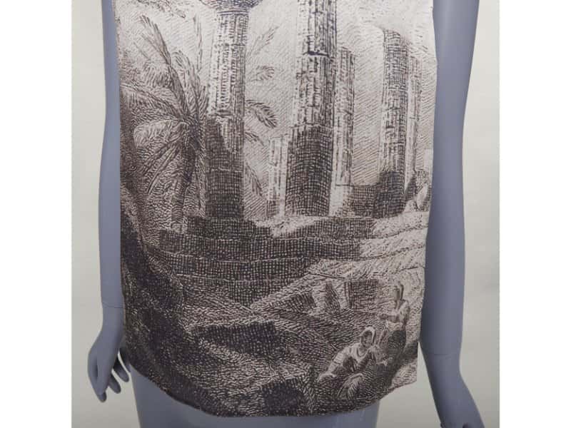 DOLCE & GABBANA Product Beige Silk Good condition - Back View