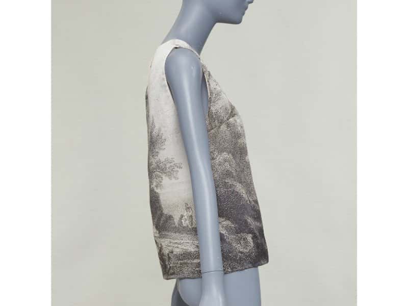 DOLCE & GABBANA Product Beige Silk Good condition - Model View