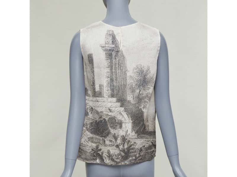 DOLCE & GABBANA Product Beige Silk Good condition - Box View