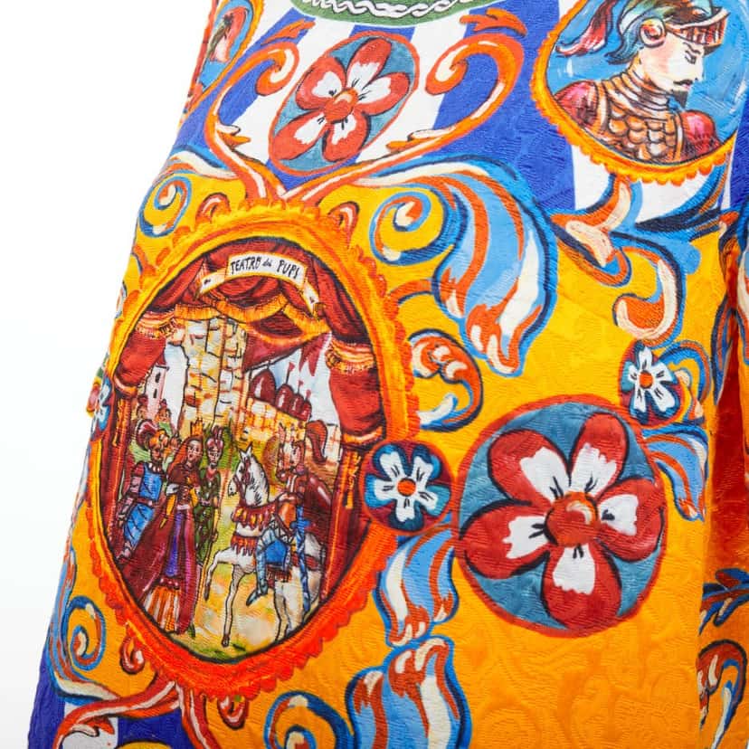 DOLCE & GABBANA Product Blue Viscose Very good condition - Back View